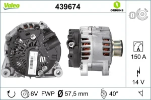 1.6 HDi PEUGEOT 207 CC Alternator 150a