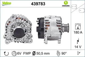 2.0 TDI VW TRANSPORTER T6 Alternator 180a
