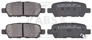 Klocki hamulcowe tył NISSAN QUEST A.B.S.