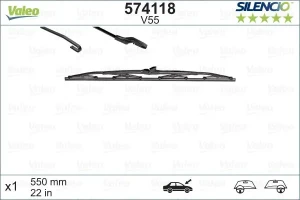 Pióro wycieraczki tradycyjne FORD MONDEO III VALEO