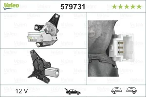 Silnik wycieraczek OPEL VIVARO B Skrzynia (X82) VALEO