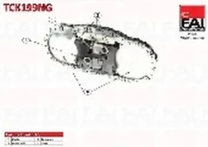 35S14, Zestaw łańcucha rozrządu fai autoparts IVECO DAILY IV FAI AutoParts
