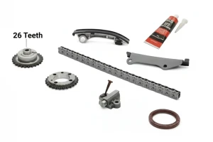 35.13, 35.15, Zestaw łańcucha rozrządu fai autoparts NISSAN NT400 FAI AutoParts