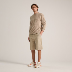 Sinsay - Szorty wide leg - Żółty - męski - 0007T-13X