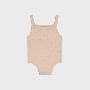 Sinsay - Body - Kremowy - dziewczynka - 0040F-02X