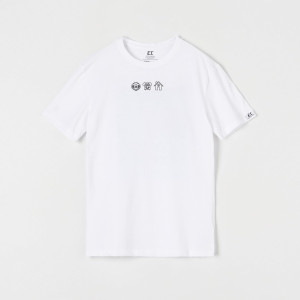 Sinsay - T-Shirt E.T - Weiß - herren - 0219T-00X