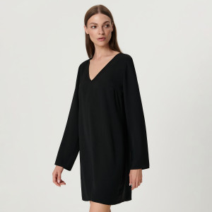 Sinsay - Sukienka mini - Czarny - damski - 0268X-99X