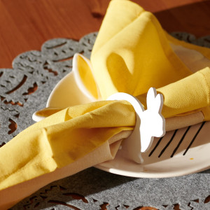 Sinsay - Serwetniki 4 pack - Biały - uniseks - 032AA-00X