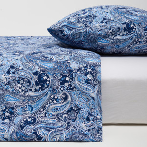 Sinsay - Komplet pościeli bawełnianej - Granatowy - uniseks - 033AG-59X