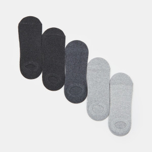 Sinsay - Socken, 5er-Pack - Hellgrau - herren - 0349J-09M