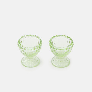 Sinsay - Kieliszki do jajek 2 pack - Zielony - uniseks - 034AA-77X