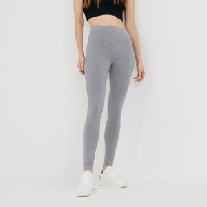 Sinsay - High waist leggings - Világosszürke - Női - 0354M-09X
