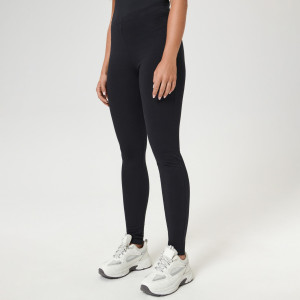 Sinsay - Legginsy high waist - Czarny - damski - 0354M-99X