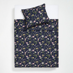 Sinsay - Komplet pościeli bawełnianej - Granatowy - uniseks - 036AG-59X