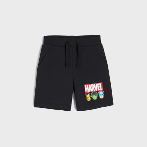 Sinsay - Marvel rövidnadrág - Fekete - Fiú - 0424R-99X