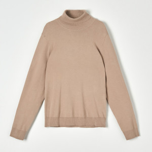 Sinsay - Rollkragenpullover - Beige - herren - 0472A-08X