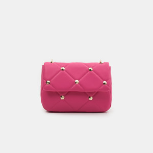 Sinsay - Torebka z łańcuszkiem - Różowy - damski - 0489G-43X