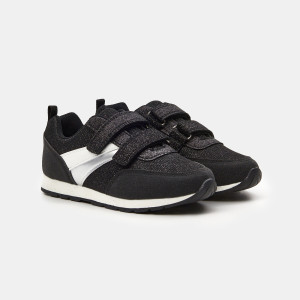 Sinsay - Sneakersy na rzepy - Czarny - dziewczynka - 0584J-99X
