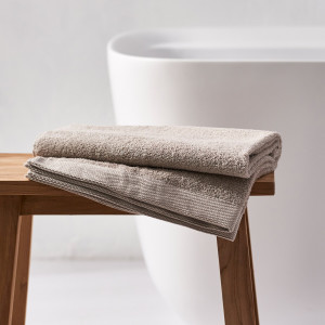Sinsay - Bavlnený uterák - Svetlošedá - Unisex - 0618X-09X