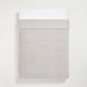 Sinsay - Narzuta na łóżko - Jasny szary - uniseks - 0738Q-09X