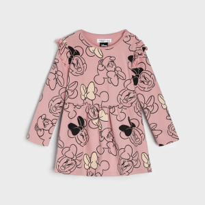 Sinsay - Minnie Mouse ruha - Bíbor - Lány - 0753T-34X