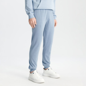 Sinsay - Spodnie dresowe jogger - Niebieski - męski - 0762Z-05X