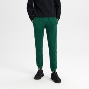 Sinsay - Spodnie dresowe jogger - Turkusowy - męski - 0762Z-67X