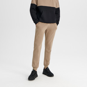 Sinsay - Spodnie dresowe jogger - Szary - męski - 0762Z-74X