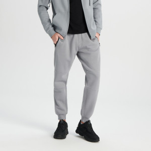 Sinsay - Spodnie dresowe jogger - Niebieski - męski - 0764Z-50X