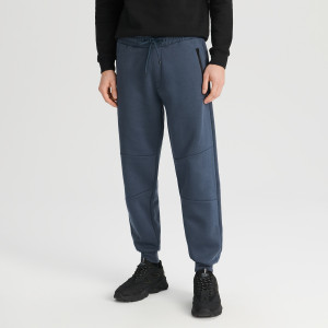 Sinsay - Spodnie dresowe jogger - Niebieski - męski - 0764Z-57X