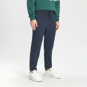 Sinsay - Spodnie dresowe jogger - Niebieski - męski - 0767Z-57X