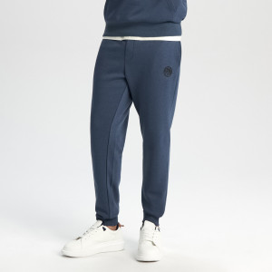 Sinsay - Spodnie dresowe jogger - Niebieski - męski - 0769Z-57X