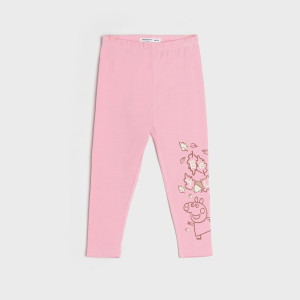 Sinsay - Legginsy Świnka Peppa - Różowy - dziewczynka - 0812T-03X