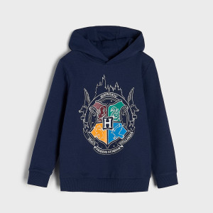 Sinsay - Bluza Harry Potter - Granatowy - chłopiec - 0816F-59X