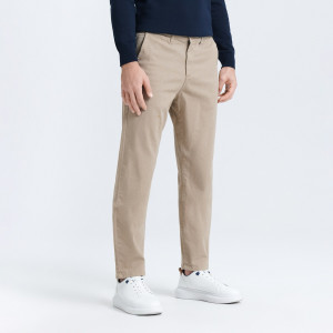 Sinsay - Spodnie chino - Beżowy - męski - 0822J-80X