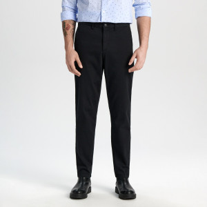 Sinsay - Spodnie chino - Czarny - męski - 0822J-99X