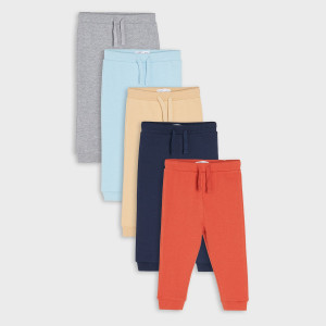 Sinsay - Spodnie dresowe jogger 5 pack - Szary - chłopiec - 0871T-85M