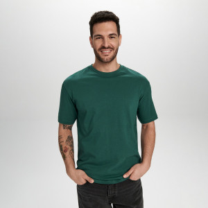 Sinsay - Tricou loose fit - Verde - Bărbați - 0907Z-75X