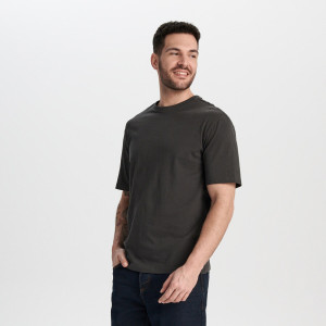 Sinsay - Tricou loose fit - Gri - Bărbați - 0907Z-90X