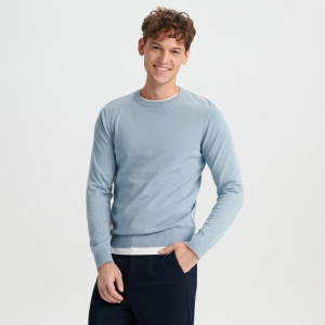 Sinsay - Jersey - Azul - Hombres - 1058J-05X