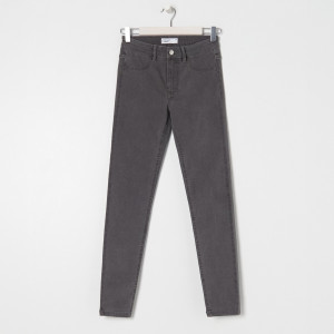 Sinsay - Jeansy skinny mid waist - Szary - damski - 1150F-85J
