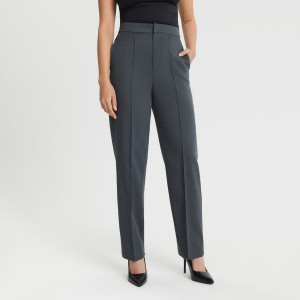 Sinsay - Spodnie z kantem - Szary - damski - 1155Z-86X