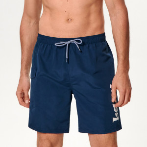 Sinsay - Szorty kąpielowe - Granatowy - męski - 1256J-59X