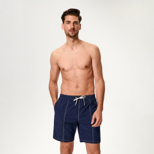 Sinsay - Szorty kąpielowe - Granatowy - męski - 1263J-59X