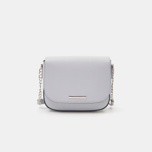 Sinsay - Torebka crossbody - Jasny szary - damski - 1332G-09X