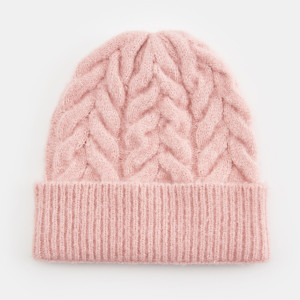 Sinsay - Czapka beanie - Różowy - damski - 1354X-03X