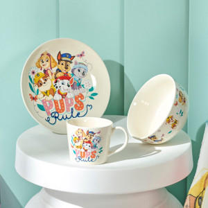 Sinsay - Zestaw naczyń dla dzieci Psi Patrol - Kremowy - uniseks - 1426Q-01X