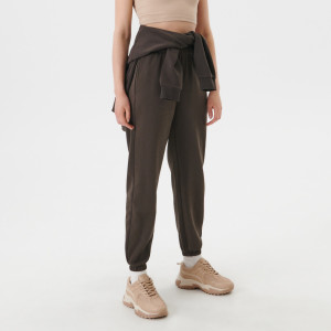 Sinsay - Spodnie dresowe - Brązowy - damski - 1429O-89X