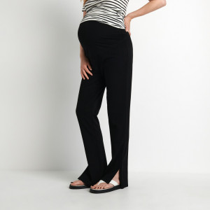 Sinsay - Legginsy MAMA - Czarny - damski - 1442O-99X