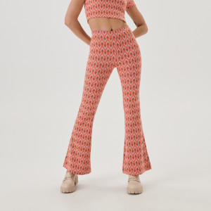 Sinsay - Pantalón flare high waist - Multicolor - Mujeres - 1454O-MLC
